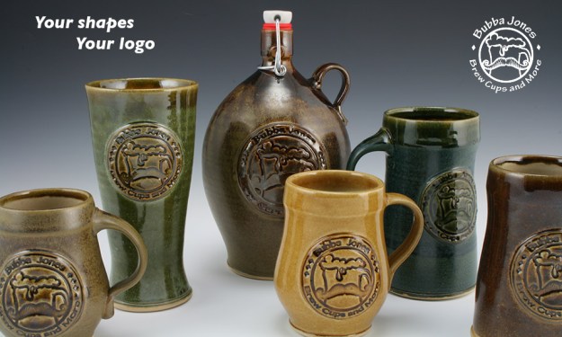 Your Shapes Your Logo. Picture of a group of pots.